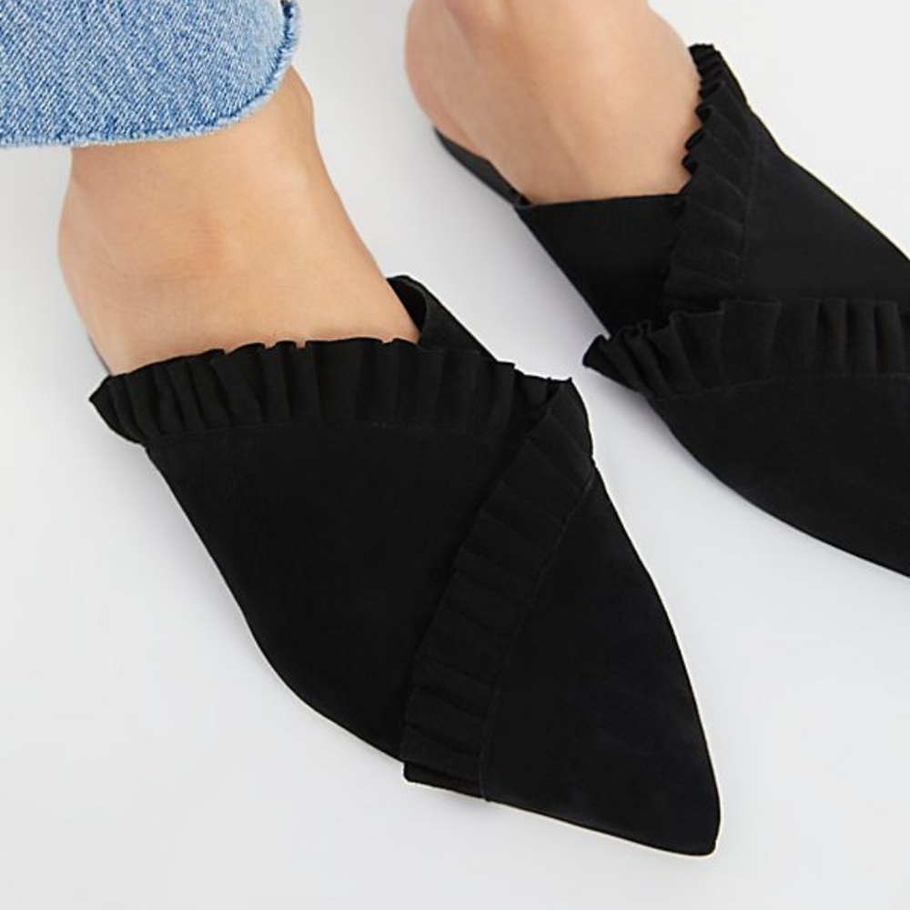 Jeffrey Campbell cleo ruffle flat new - Picture 2 of 5